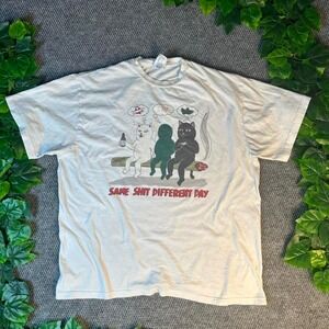 RipNDip Same Shit Different Day Graphic Tee White